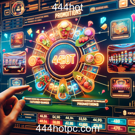 As Melhores Promoções de Jogos no 444hot